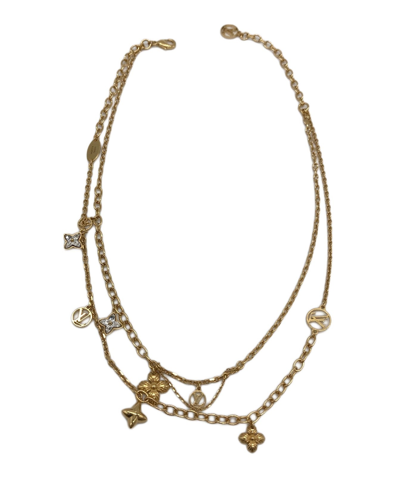 Louis Vuitton Blooming Strass Necklace M68374