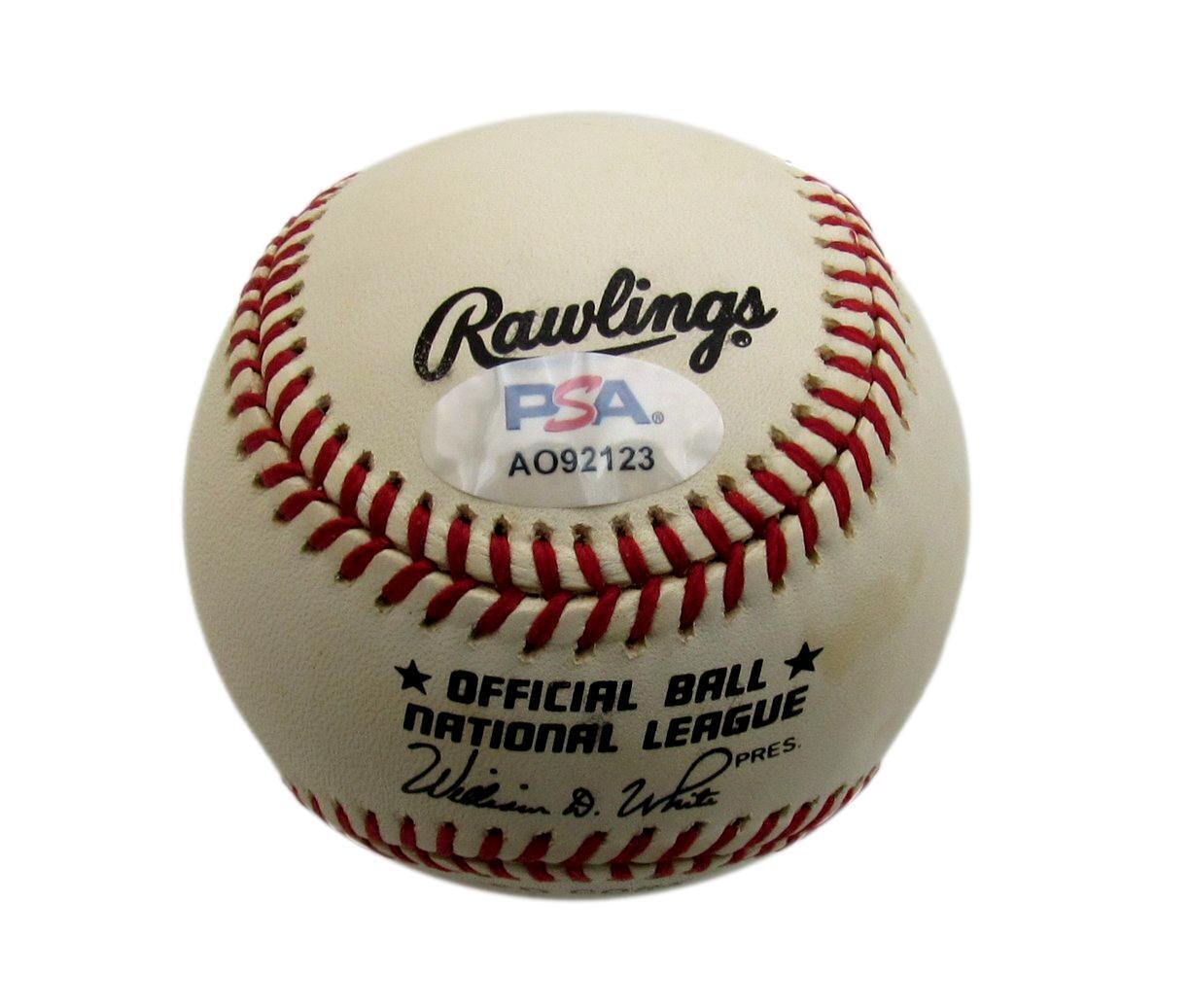 Richie Ashburn Hof Signed/Auto Onl Baseball