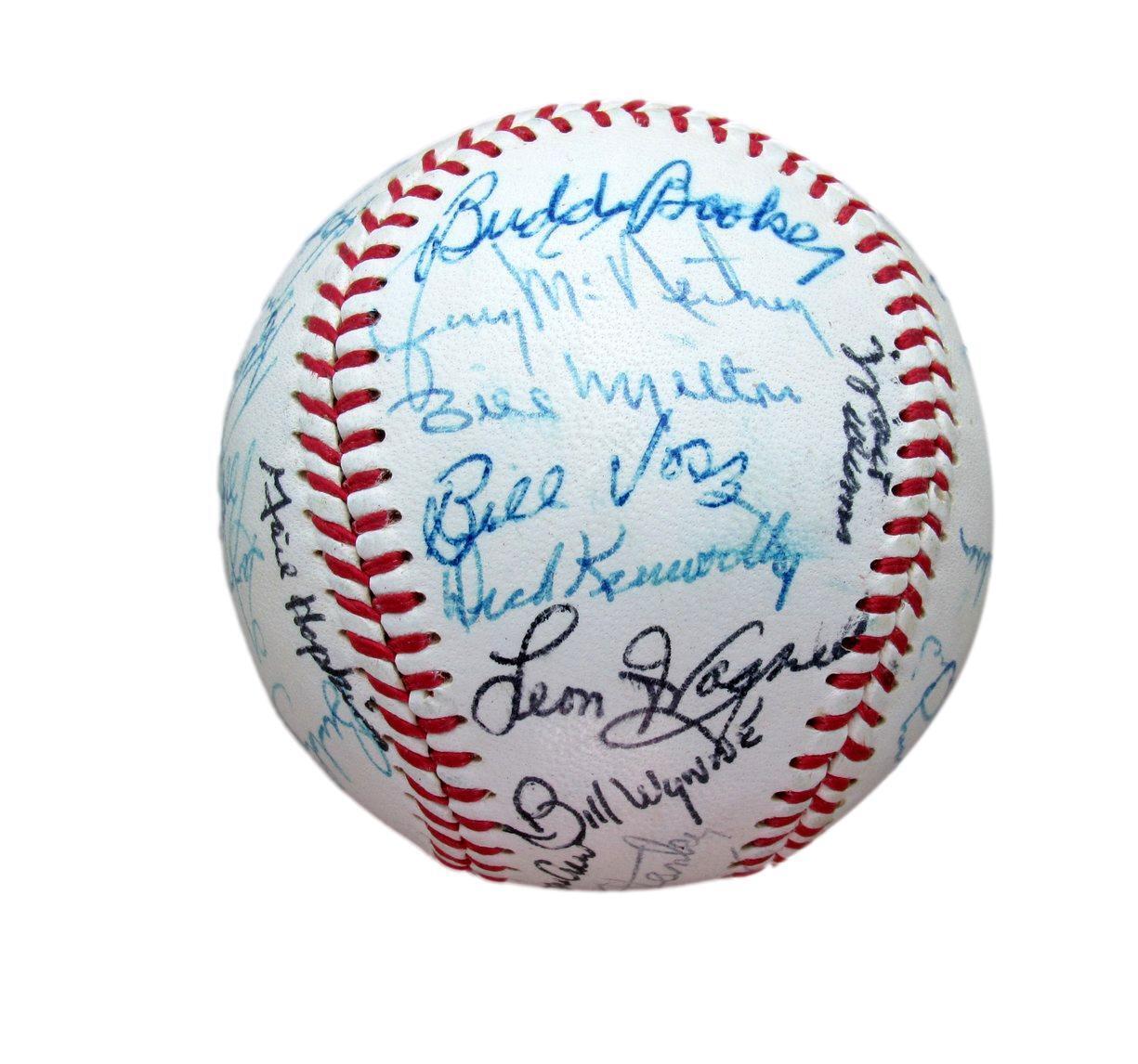 1968 Chicago White Sox Team Signed Oal Baseball