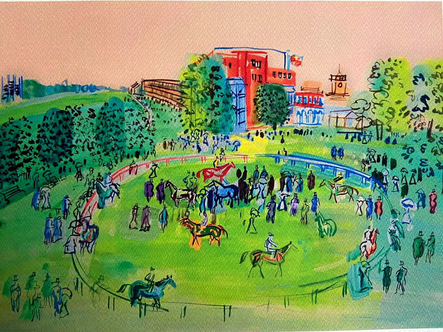 Raoul Dufy, Lithograph Coa Original Museum Numbered By Hand Signed Op