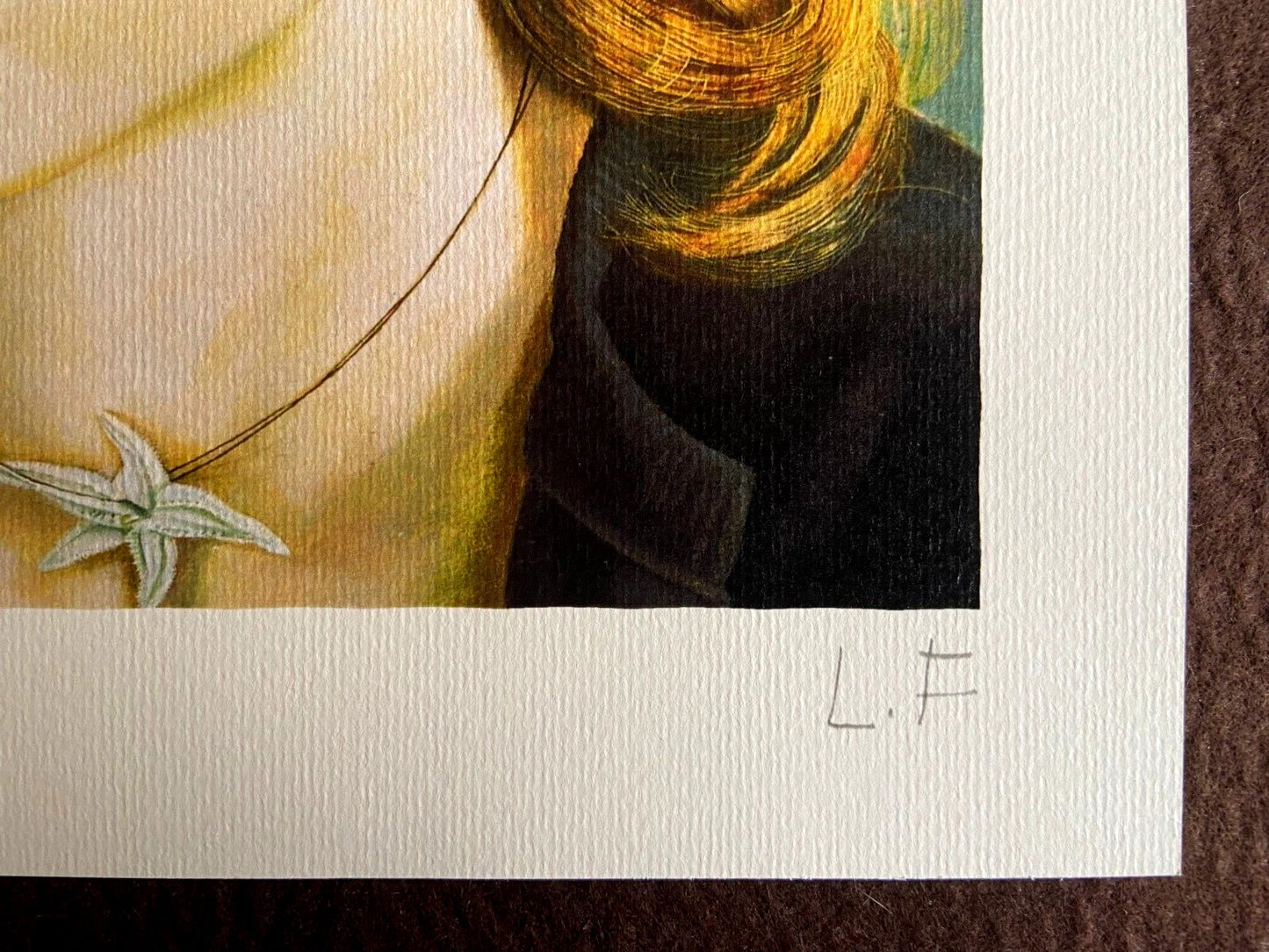 Lucian Freud Signed Coa Lithograph Numbered 275 (Edvard Munch)