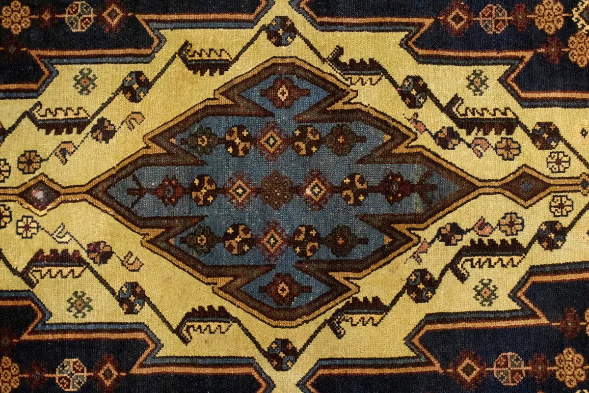 Antique Handmade Geometric Tribal Style Oriental