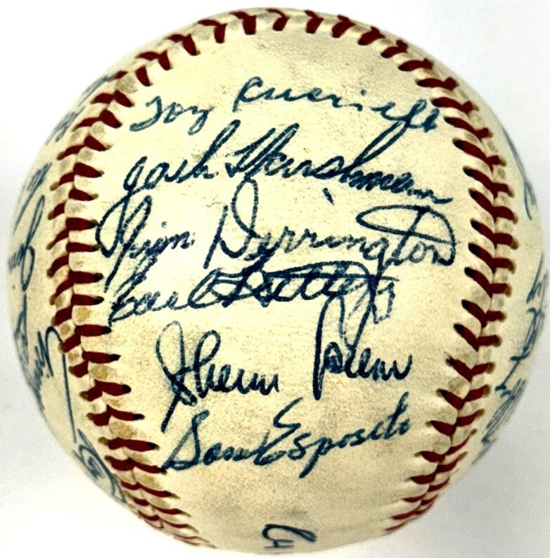 1957 Chicago White Sox Team Signed Baseball (27)