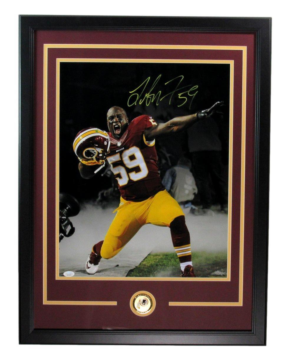 London Fletcher Signed/Autographed 16X20 Photo