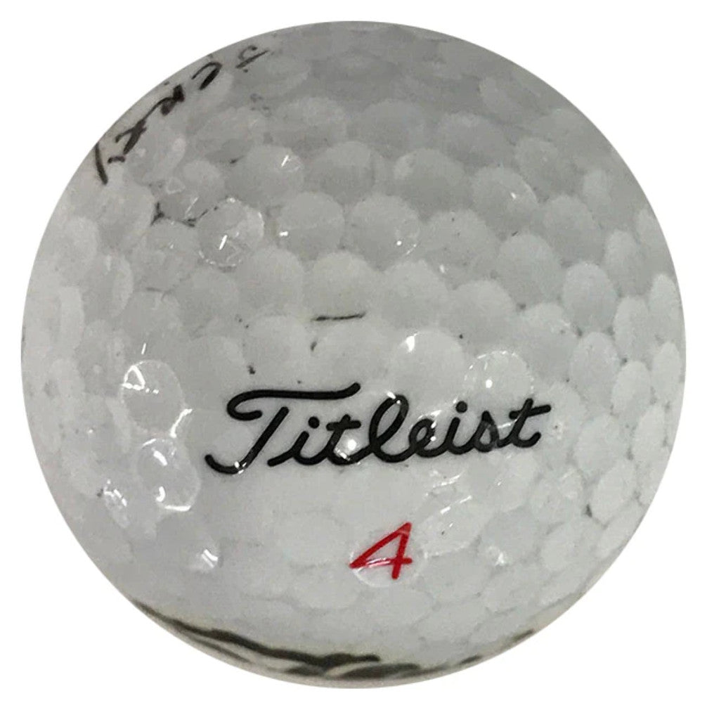 Jerry Rice Autographed Titleist 4 Golf Ball