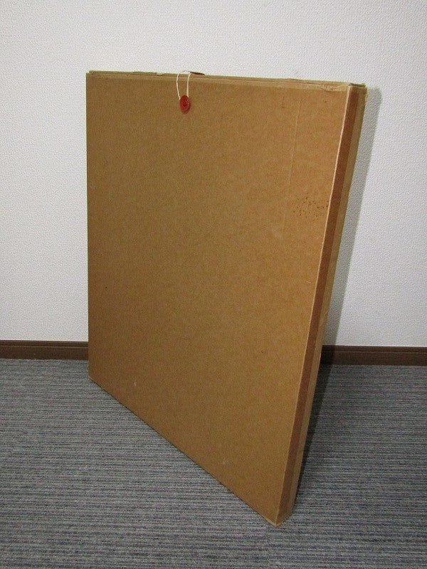 Guy Jaspar Original Oil & Varnish On Paper 1993 Untitled #93-15 Signed Abstract