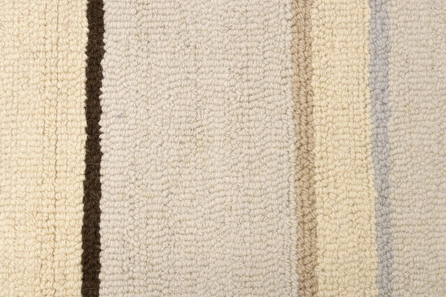 Contemporary Multicolored Stripes 5X8 Hand-Tufted