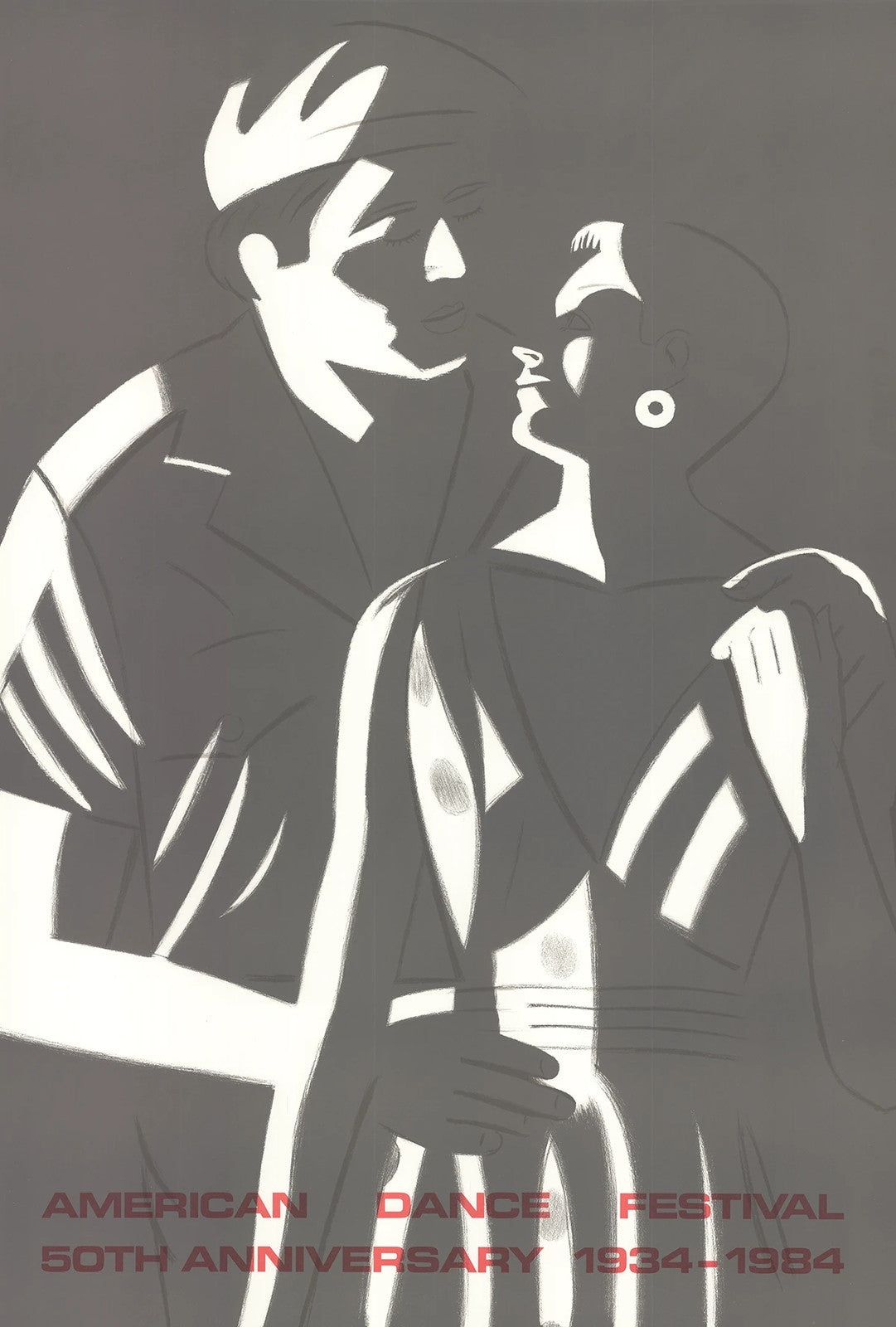 Alex Katz Sunset-American Dance Festival " Lithograph Pop Art G