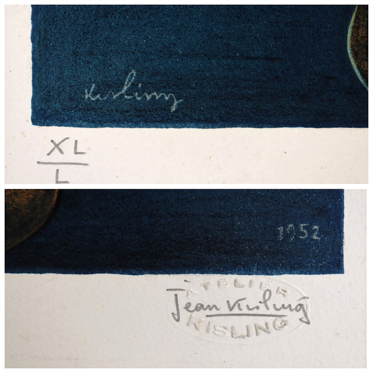 Mois Kisling Large Bouquet Of Tulips 1952 Lithograph Signed Jean Kisling Ed50