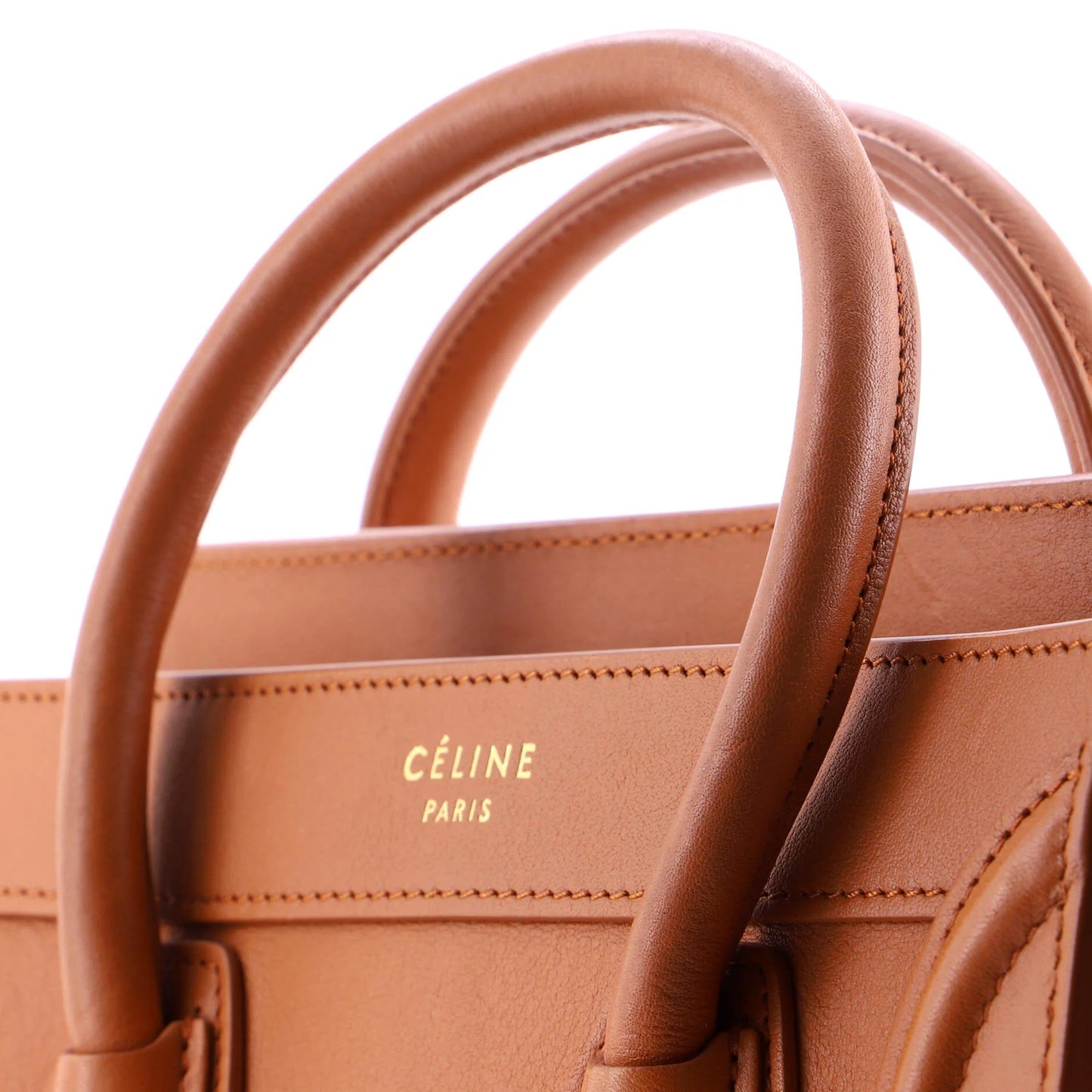 Celine Luggage Bag Smooth Leather Nano