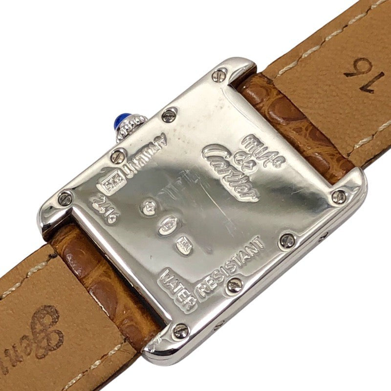 Cartier Must Tank Mm Christmas 2003 W1017654