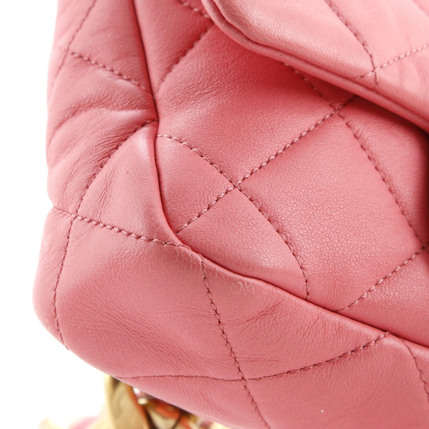 Chanel Funky Town Flap Bag Quilted Lambskin Mini