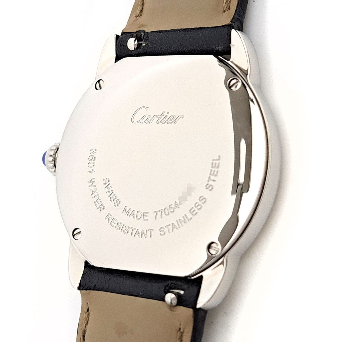 Cartier Rondo Solo Sm Wsrn0019 Silver Case Size 29Mm Ladies Used Watch #61130