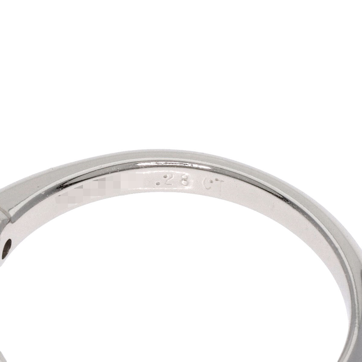 Tiffany&Co. Ring Solitaire Diamond Knife Edge