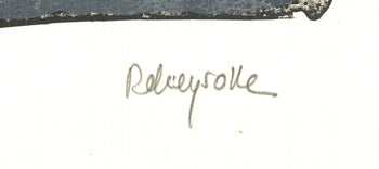 Paul Rebeyrolle Nu Assis (Seated Nude) Signed