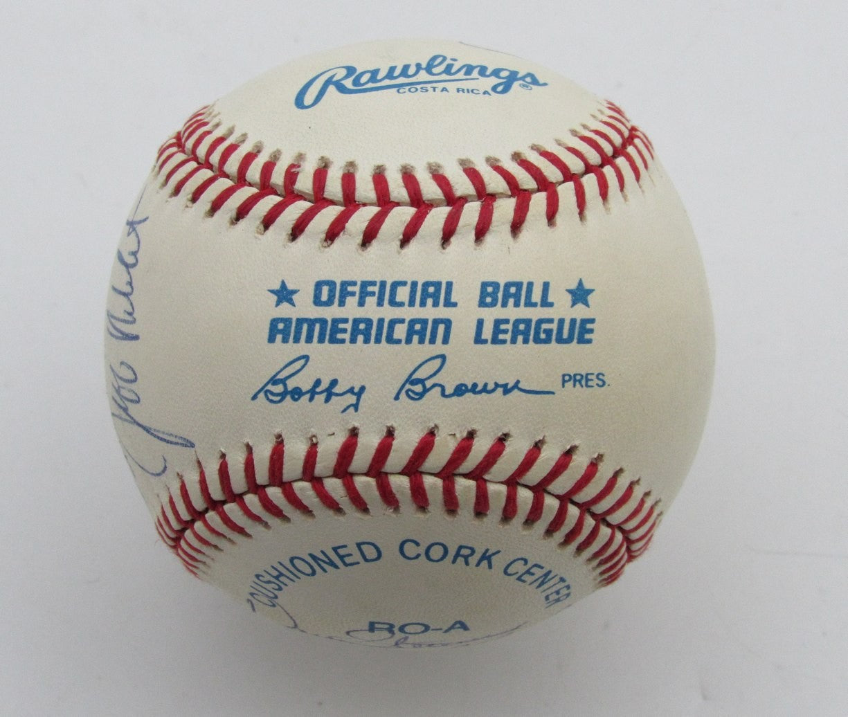 1994 Twins Team Signed/Auto (12) Oal Baseball Herb Carneal (Hof) 180647