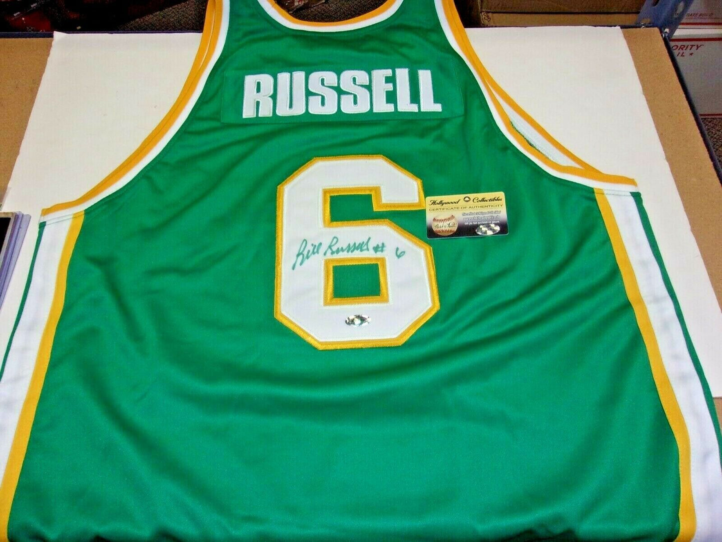 Bill Russell Sanfrancisco,Celtics Russell/Holo