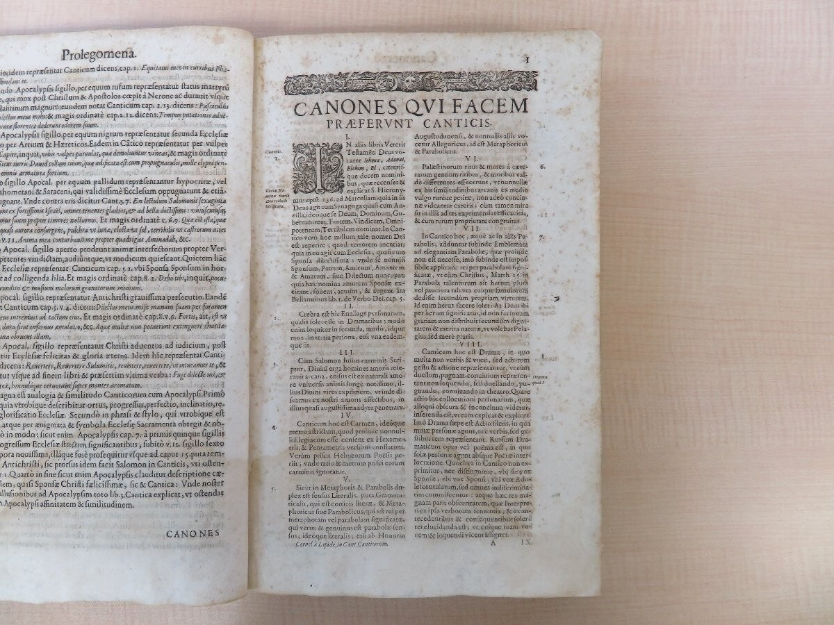 Cornelius A Lapide Commentarii In Canticum
