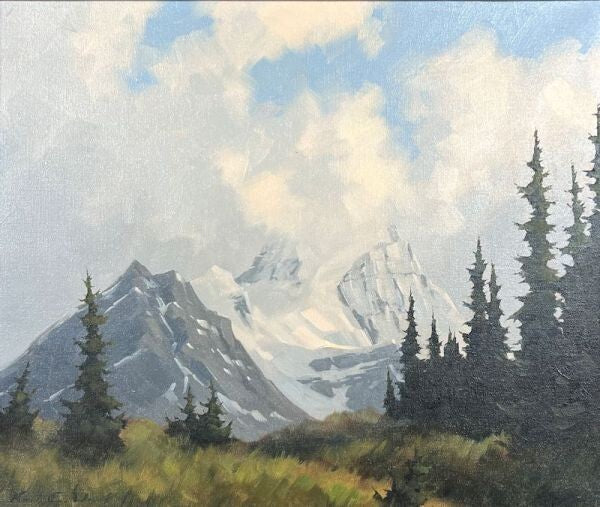 Karl E. Wood (Canadian) Mt. Robson Original