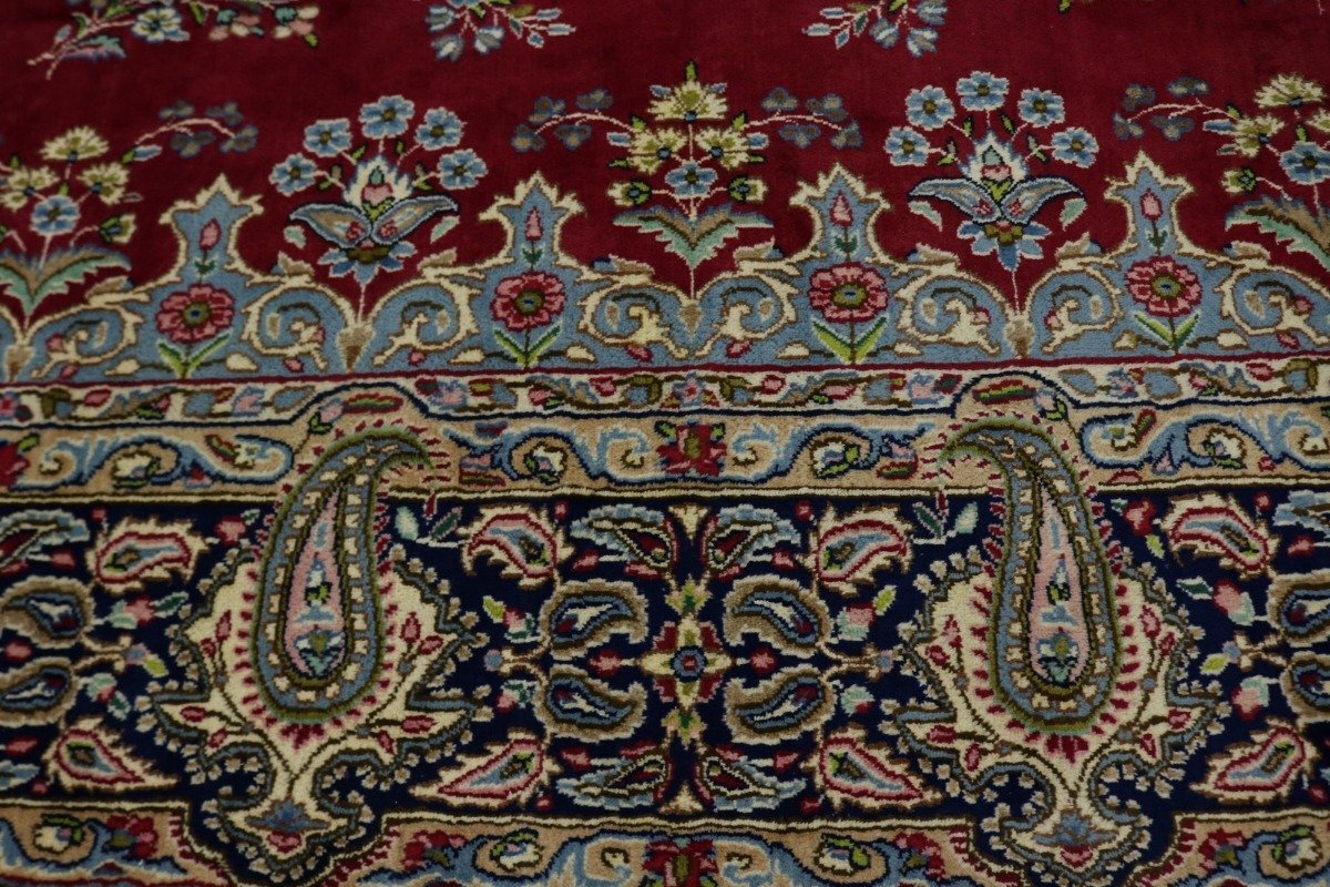 One-Of-A-Kind Vintage Handmade Oriental Rug
