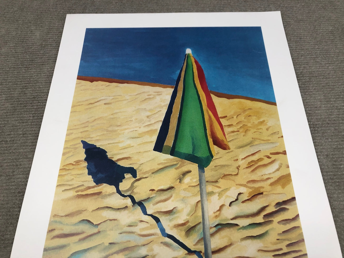 David Hockney Beach Umbrella " Poster Pop Art