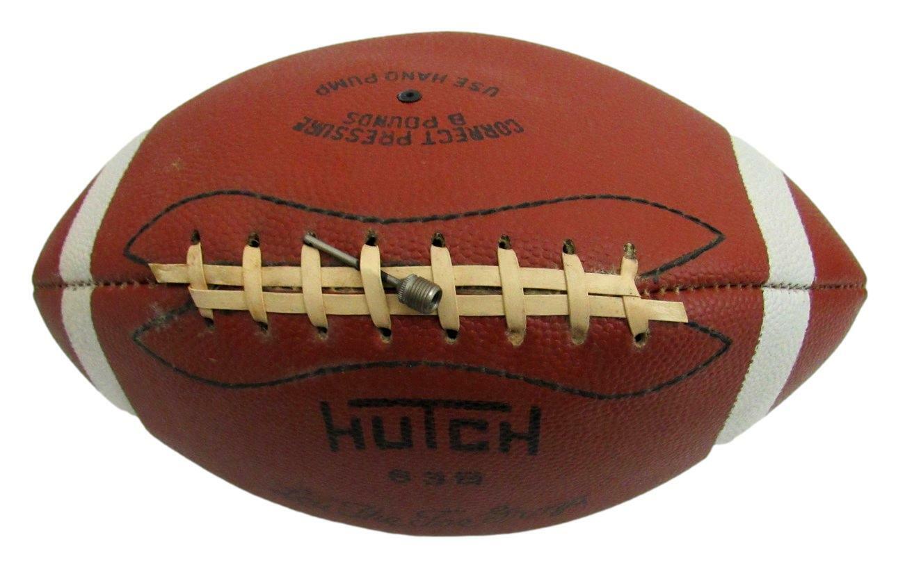 Hutch "Lou The Toe Groza" Store Model Football In