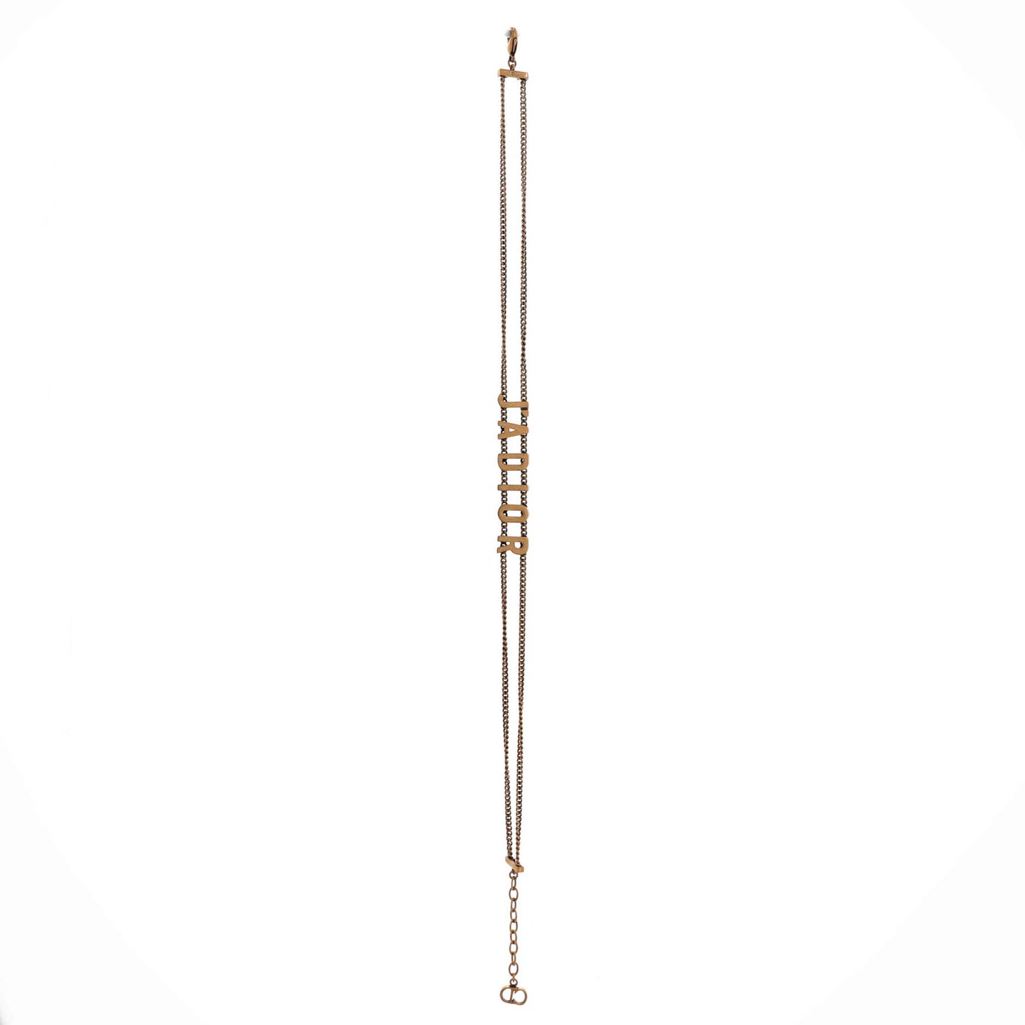 Christian Dior J'Adior Chain Choker Necklace Metal