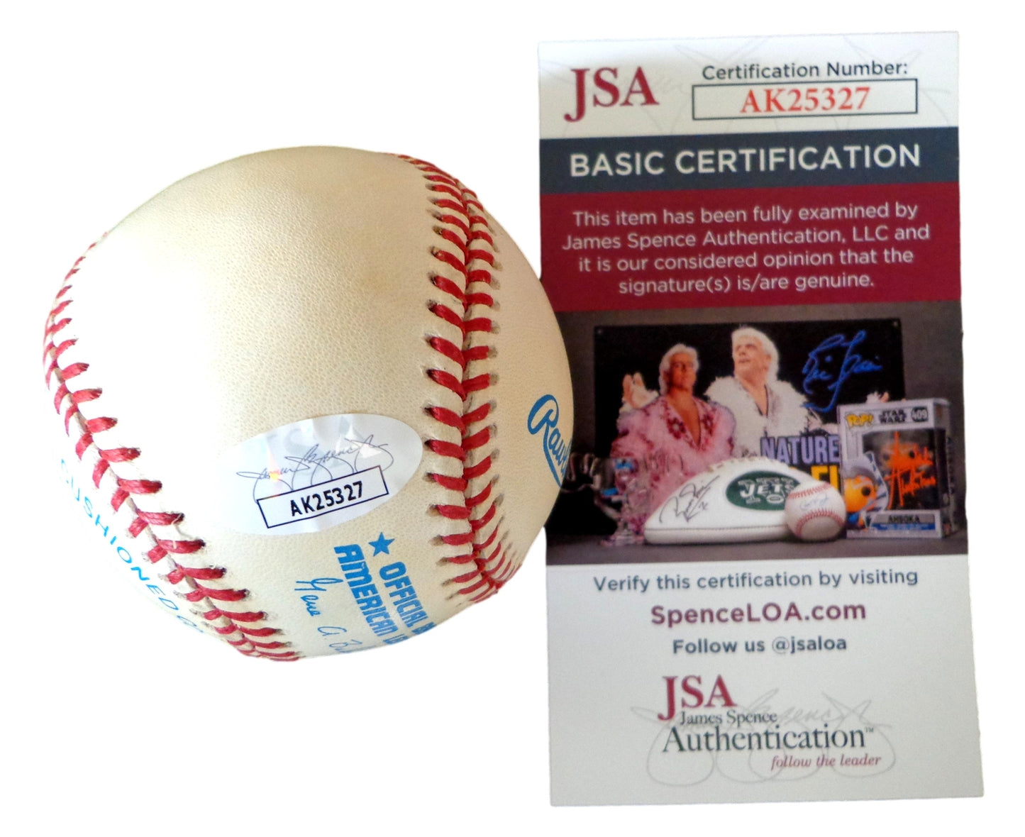 Herman Doc Horn Autographed Oal Baseball Negro