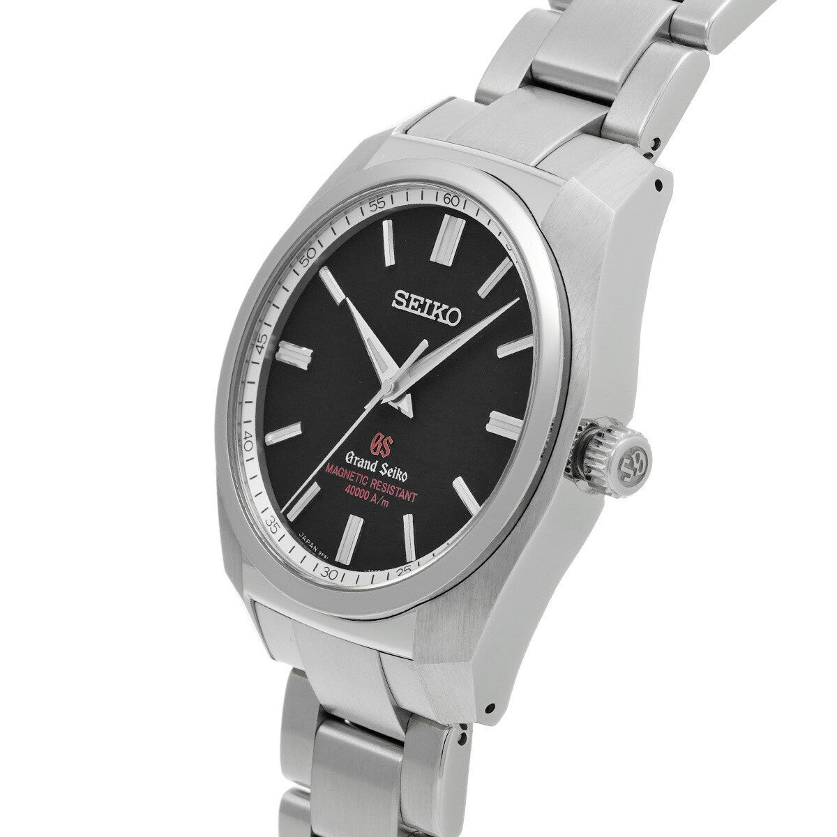 Grand Seiko 9F Quartz Sbgx293 Black Men'S Used Watch #4108