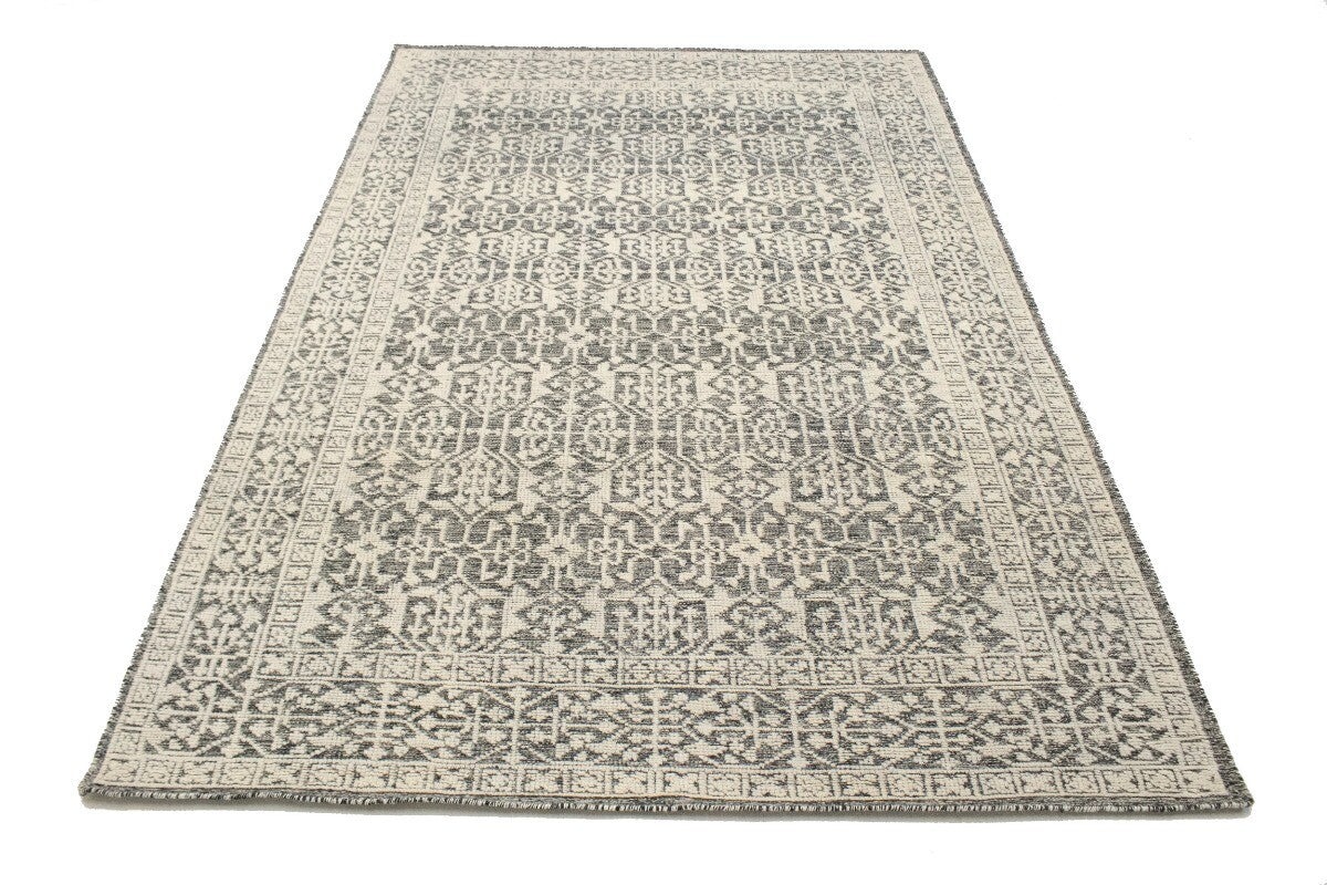 Handmade Wool Modern Oriental Rug 6X9 Ft
