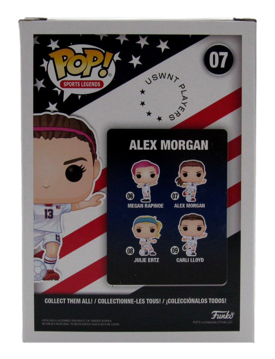 Alex Morgan Autographed/Signed Pop! Funko Pop Figurine #07 Usa Soccer Jsa