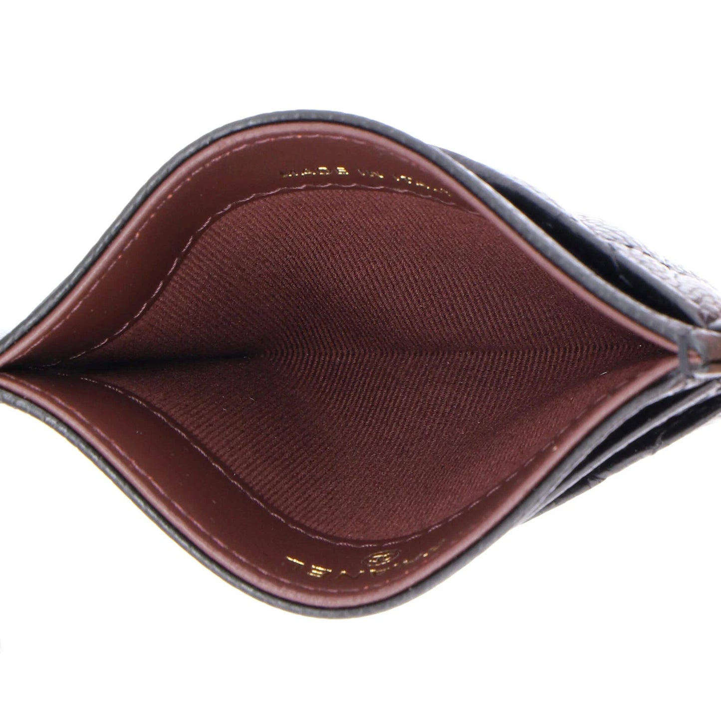 Chanel Classic Card Holder Quilted Caviar