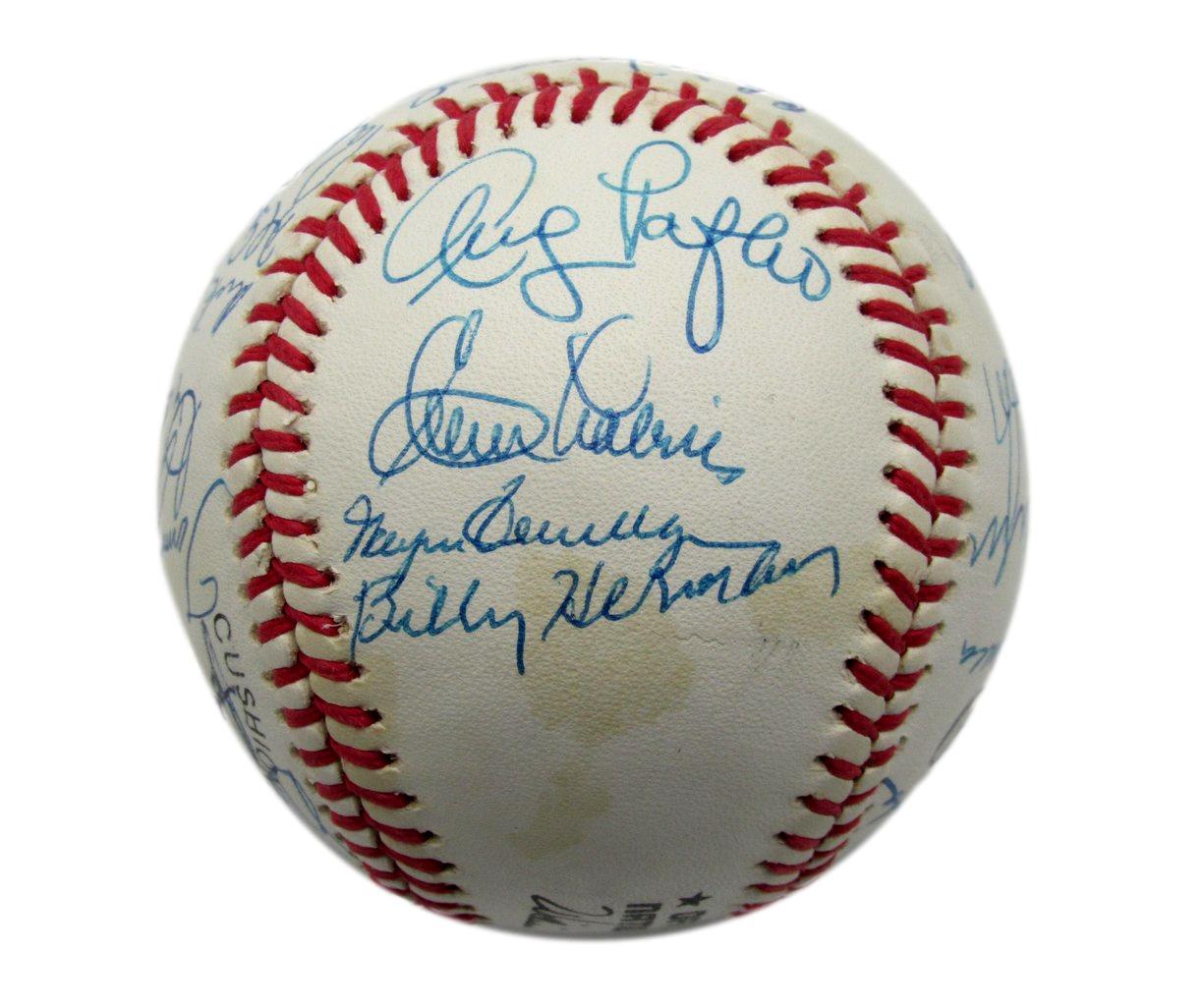 1940S & 50S Dodgers Greats Onl Multi Signed Baseball (26) Herman Hof 192213