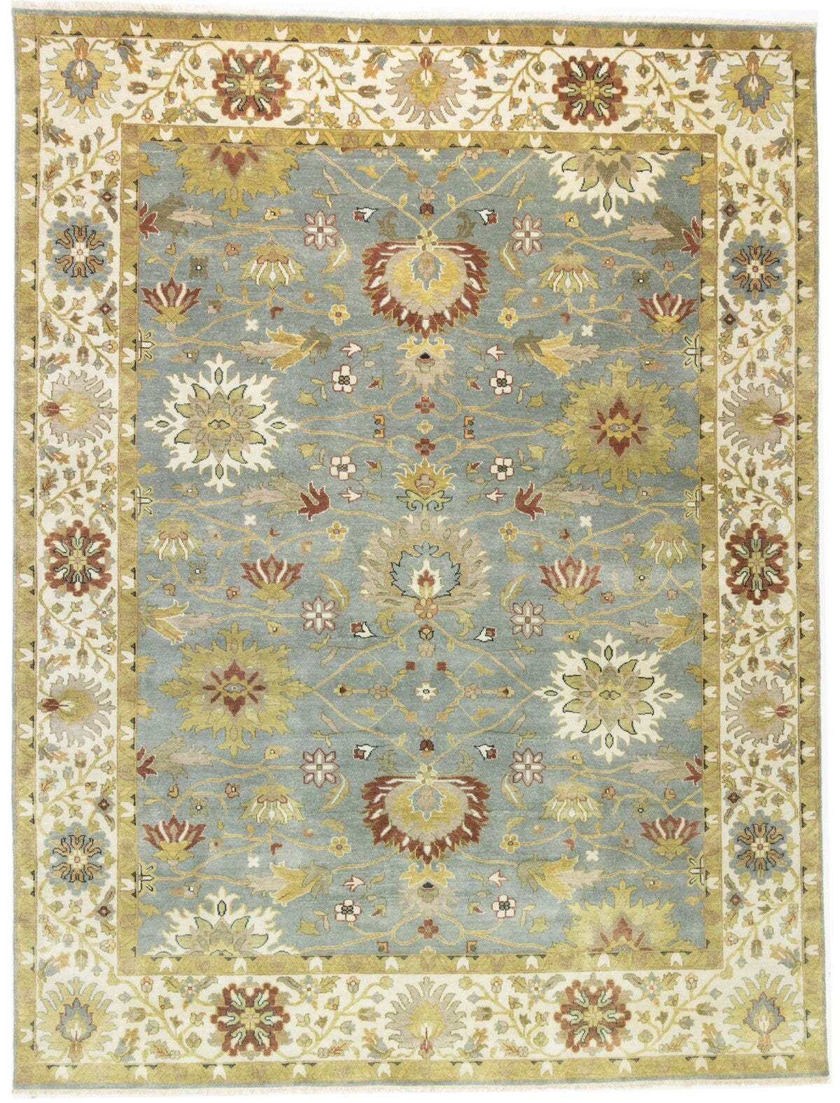 9X12 Ft Osh Chobi Peshawar Oriental Rug Floral