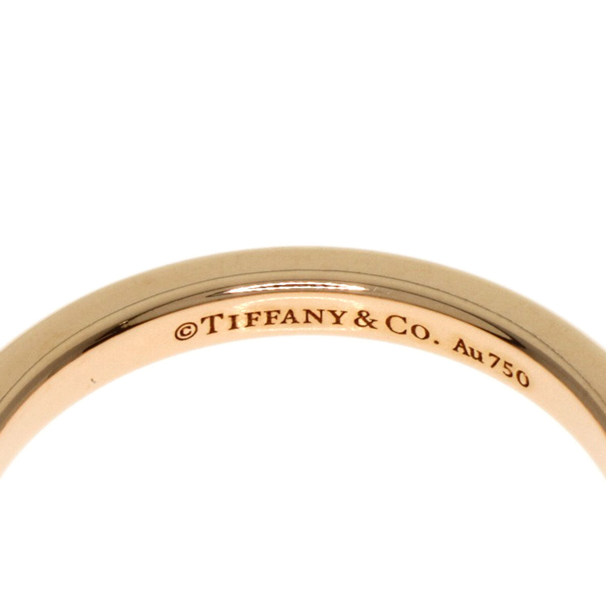 Tiffany&Co. Ring Forever Classic 3P Diamond K18