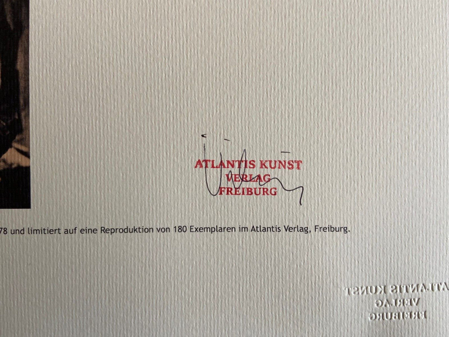 Willem De Kooning Lithograph Coa Signature And Stamp