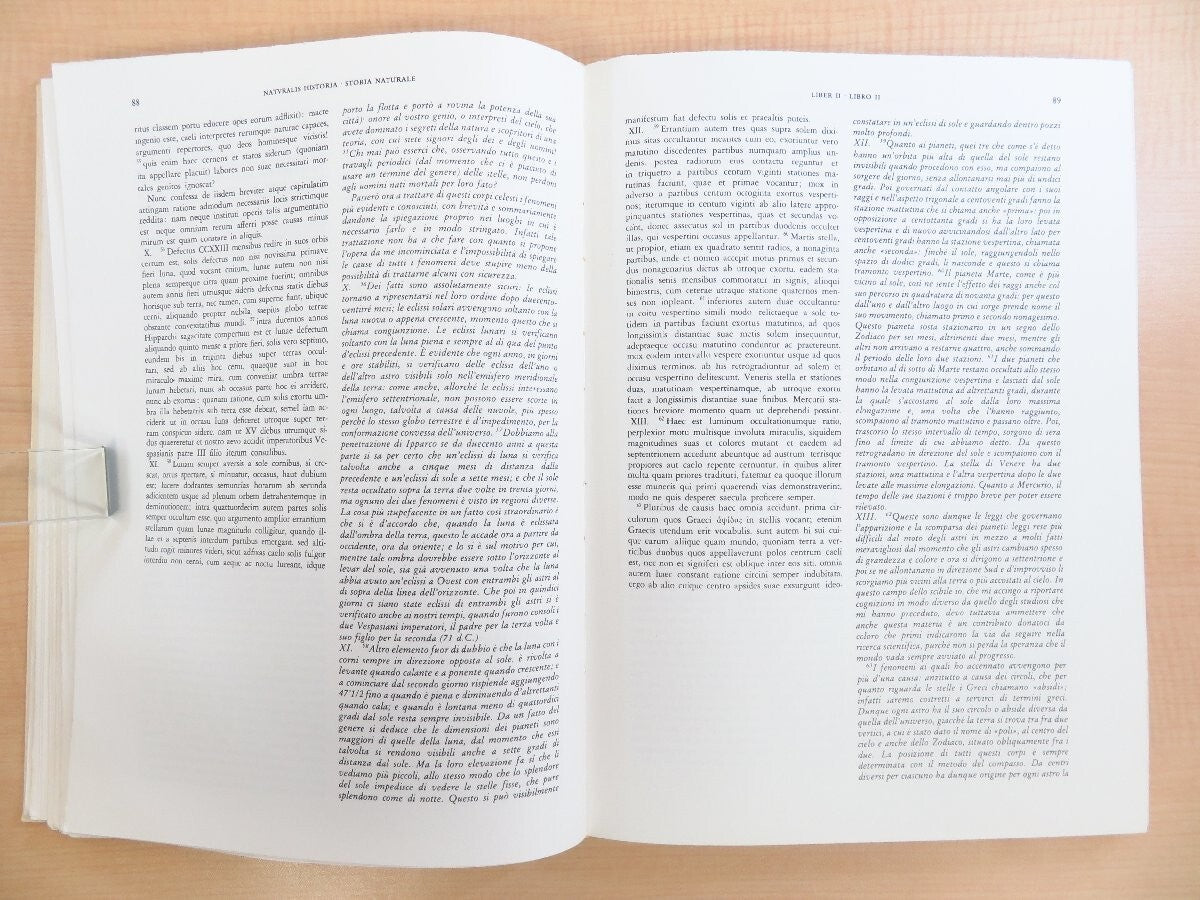 Plinii Naturalis Historia - Plinio Storia Naturale 5-Volume Set, 1984-1987 Italy
