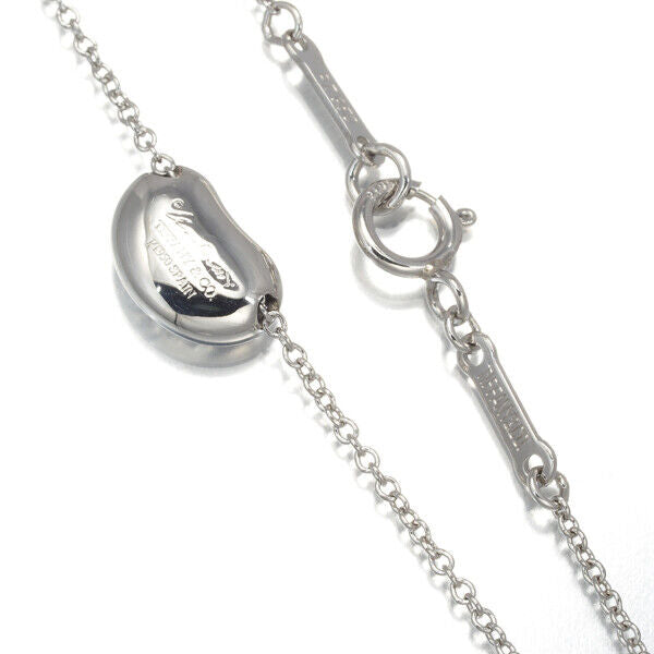 Tiffany&Co. Necklace Bean Diamond Paved 950 Platinum