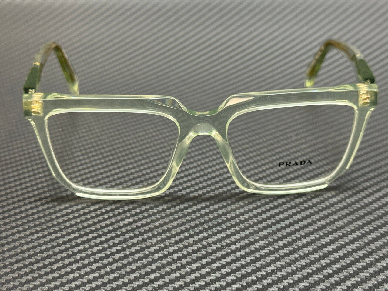 PRADA PR A19V 14R1O1 Transparent Green Women's 54