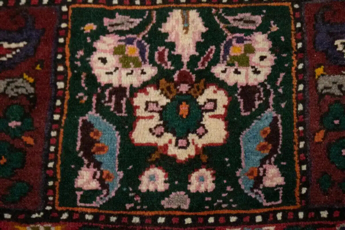 Vintage Handmade Floral Garden Design Oriental