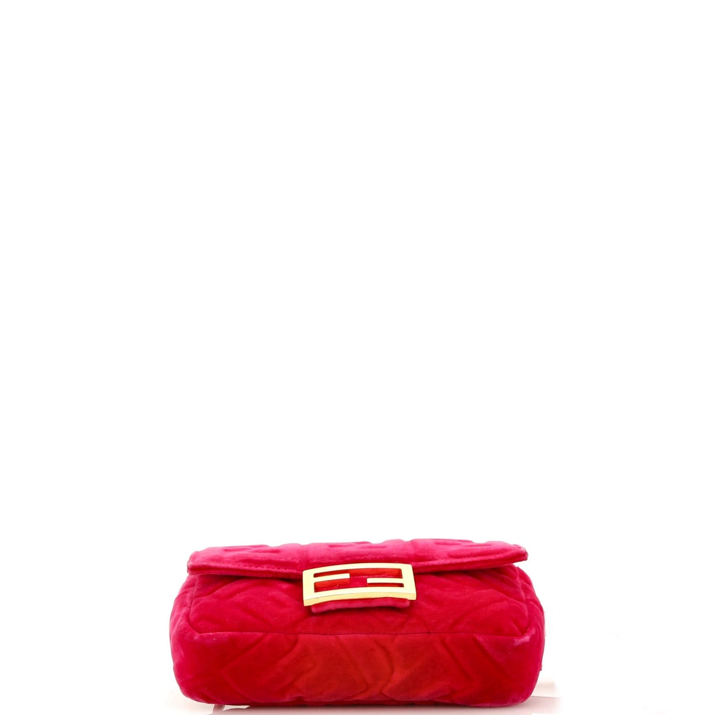 Fendi Baguette Hip Belt Bag Zucca Velvet