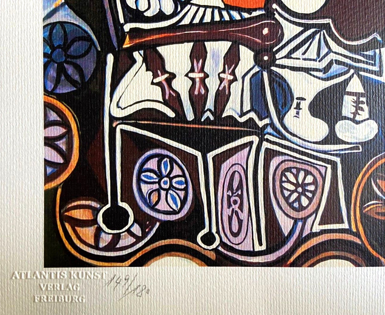 Pablo Picasso Lithograph' Claude & Paloma' Coa Signed Numbered Limited