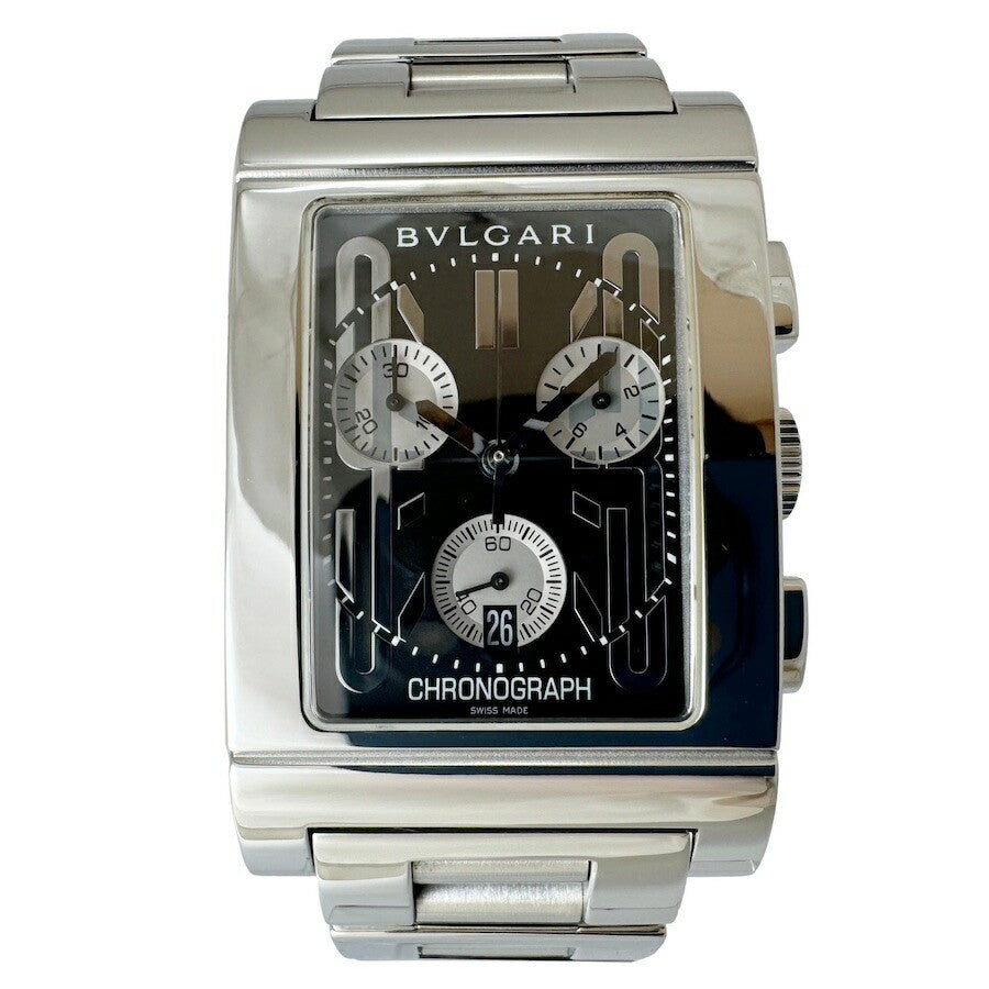 Bvlgari Rettangolo Rtc49S Chronograph Quartz