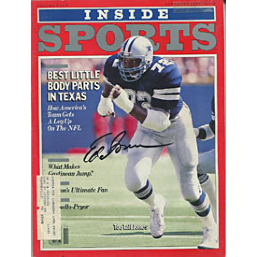 Ed Jones Autographed/Signed Inside Sports Magazine