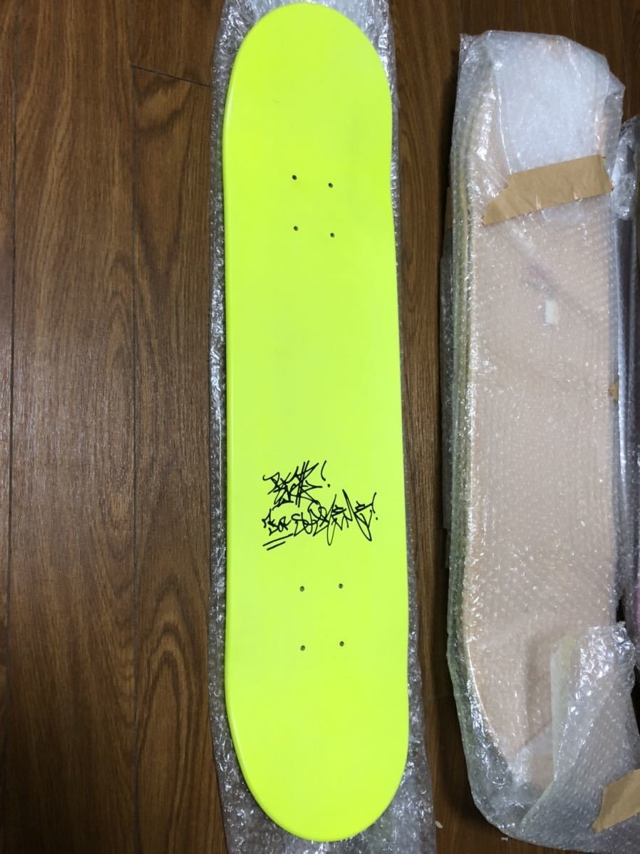Rare Supreme Lamellzee Skateboard Deck 2002 New Unused Very
