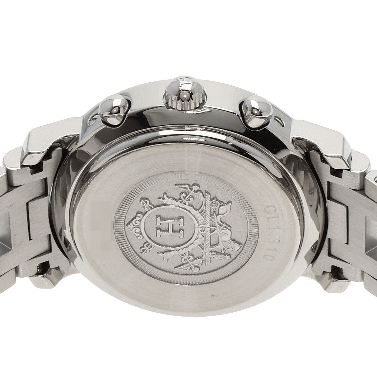 Hermes Clipper Chronograph New Buckle Watches Cl1.310 Stainless Steel/Stainl...