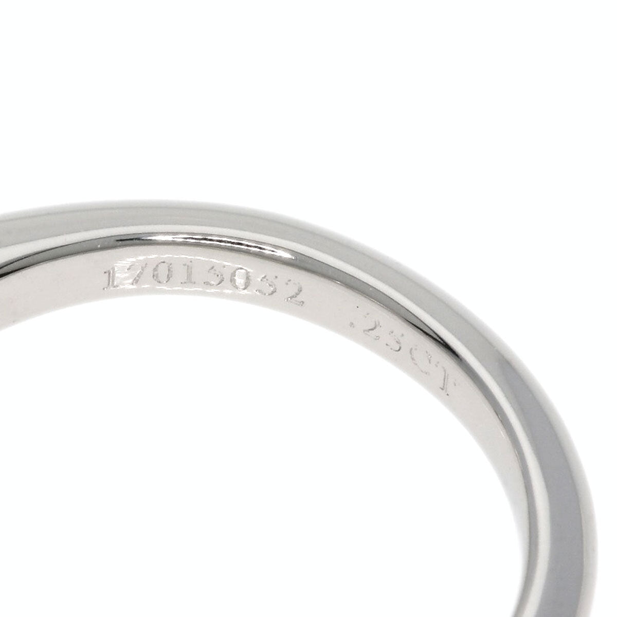 Tiffany&Co. Ring Solitaire Diamond Knife Edge