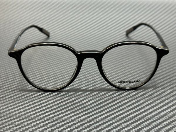 MONT BLANC MB0291O 001 Black Men's Medium 50 mm Eyeglasses