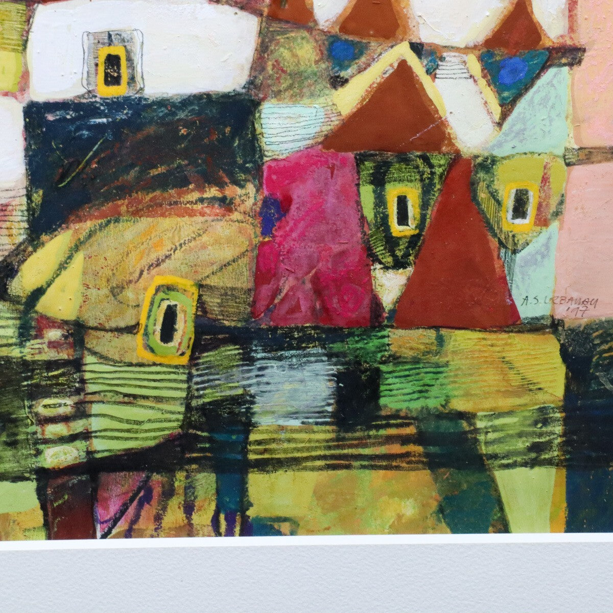 Alicja S?Abo?-Urbaniak (Poland) Original Acrylic