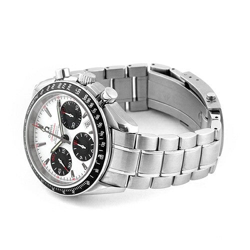Omega Speedmaster Date 323.30.40.40.04.001 White Date Display
